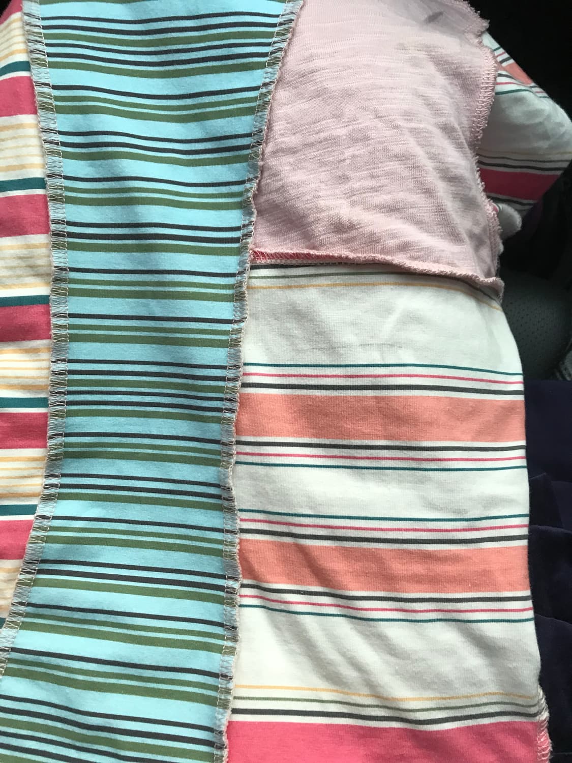 vintage stripe pattern corp top 상품이미지8