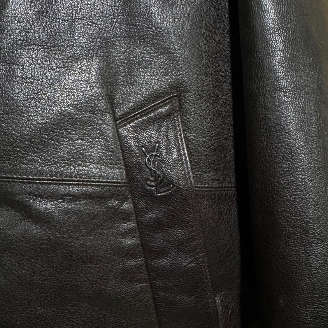 입생로랑 가죽자켓 상품이미지2