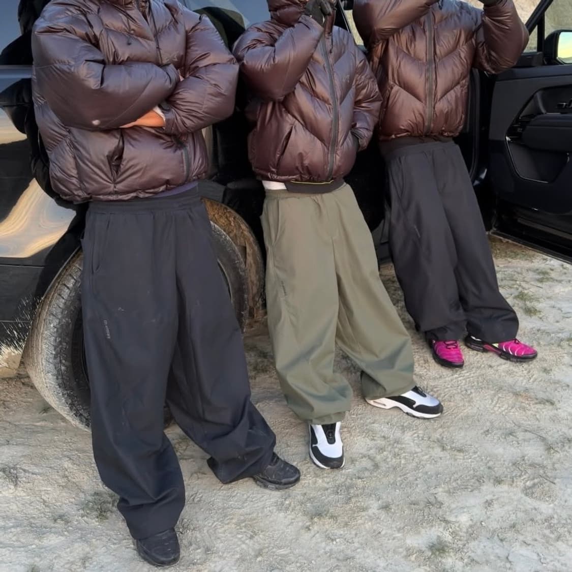 (새상품) [M] mertra 나일론 테크 조거 상품이미지2