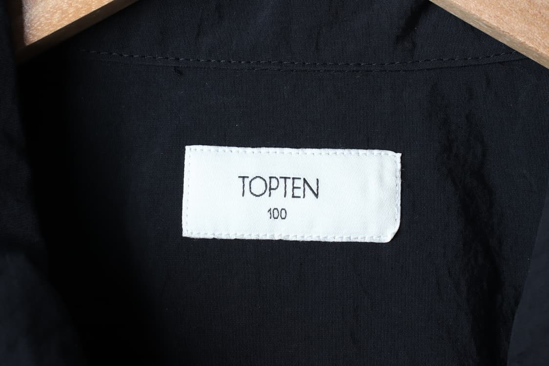 (L-XL) 탑텐 반팔 카라 티셔츠 셔츠 남방 나일론 바스락-H32750 상품이미지5