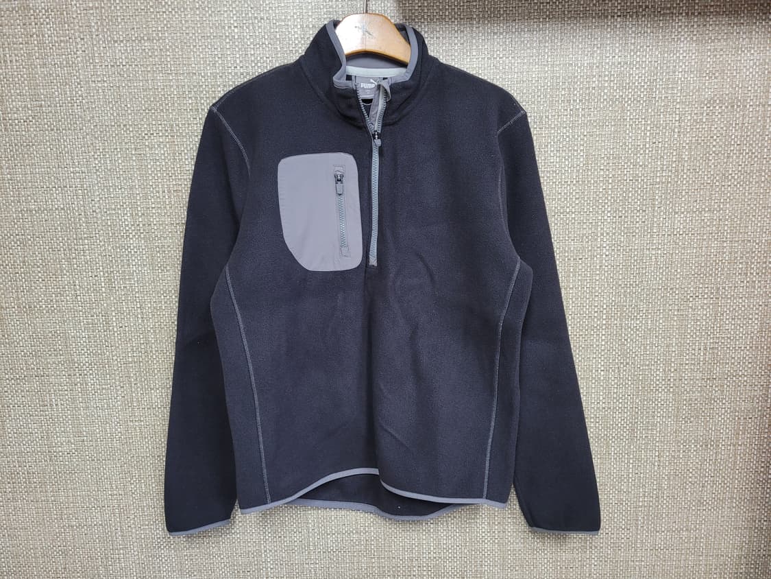 95사이즈 푸마 플리스 하프 집업 티셔츠  상품이미지1