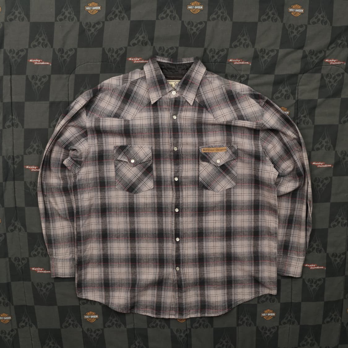 웨스트코스트초퍼스 체크 셔츠 XL B16 상품이미지1