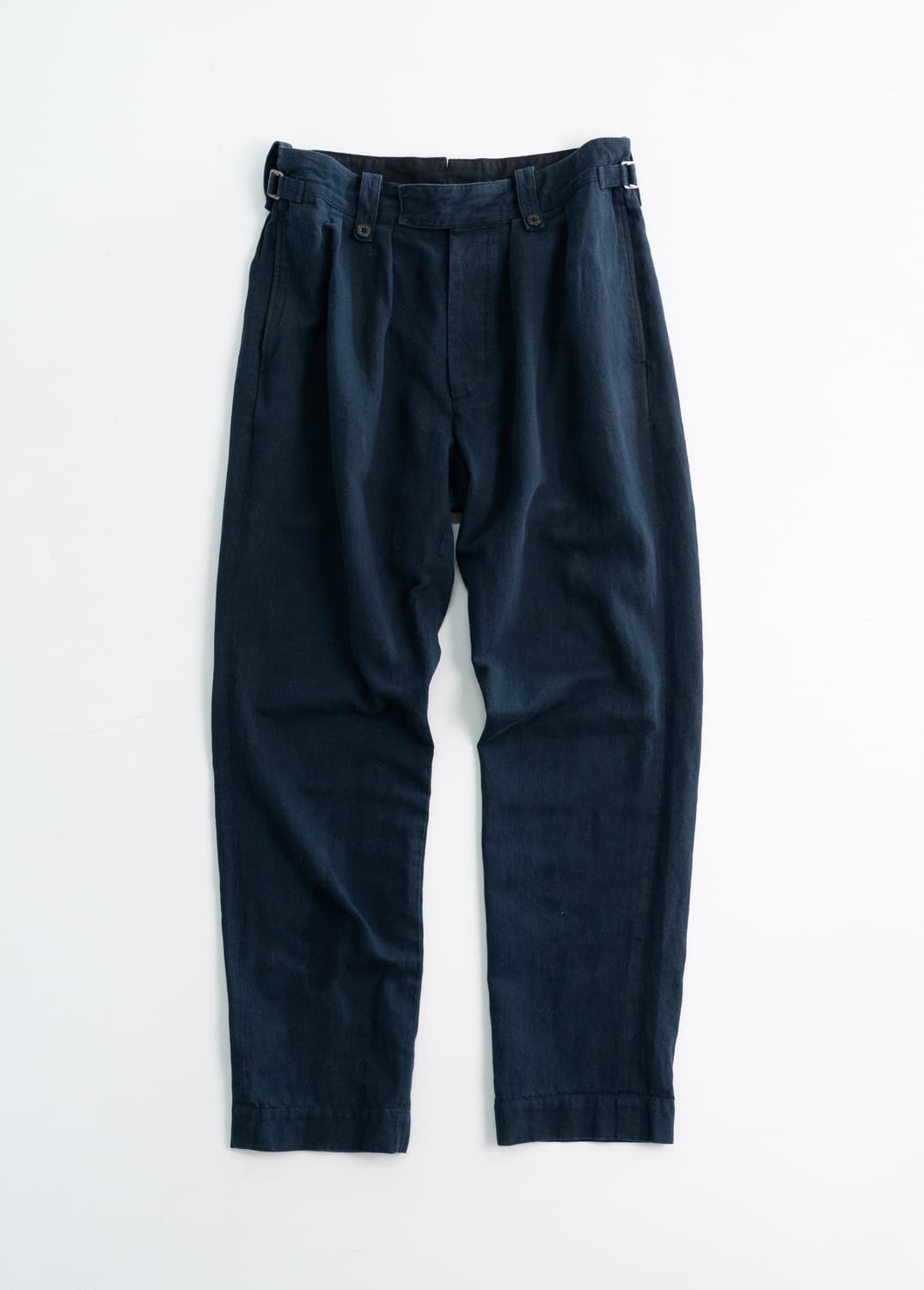 마가렛 호웰 사이드 어저스터 코튼 테이퍼드 팬츠 상품이미지1