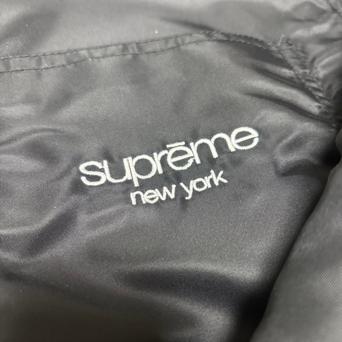 Supreme 슈프림 24ss 나일론 초어 코트 자켓 블랙 (XL) 상품이미지4