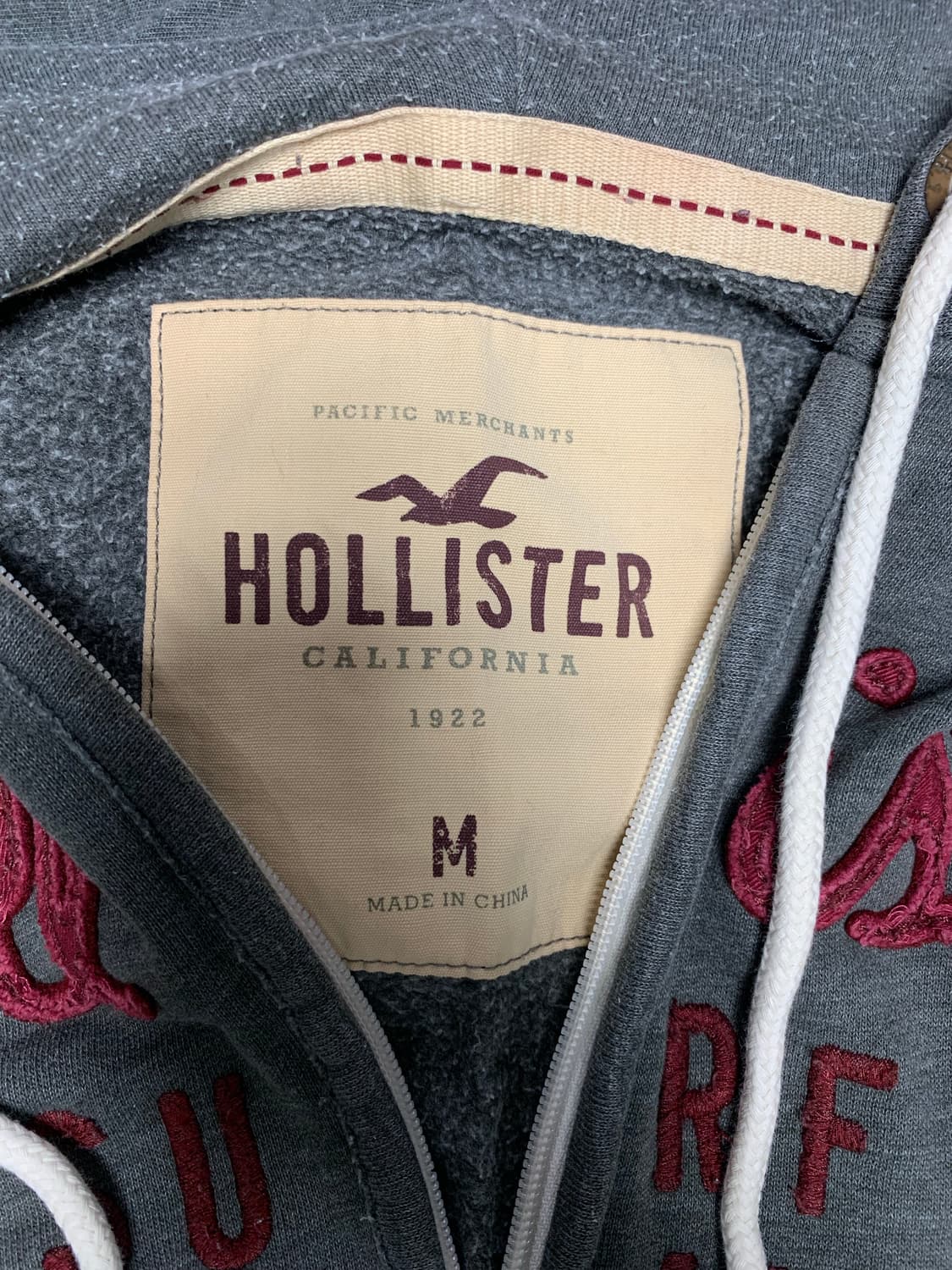 홀리스터 후드집업 ,그레이,M 상품이미지7