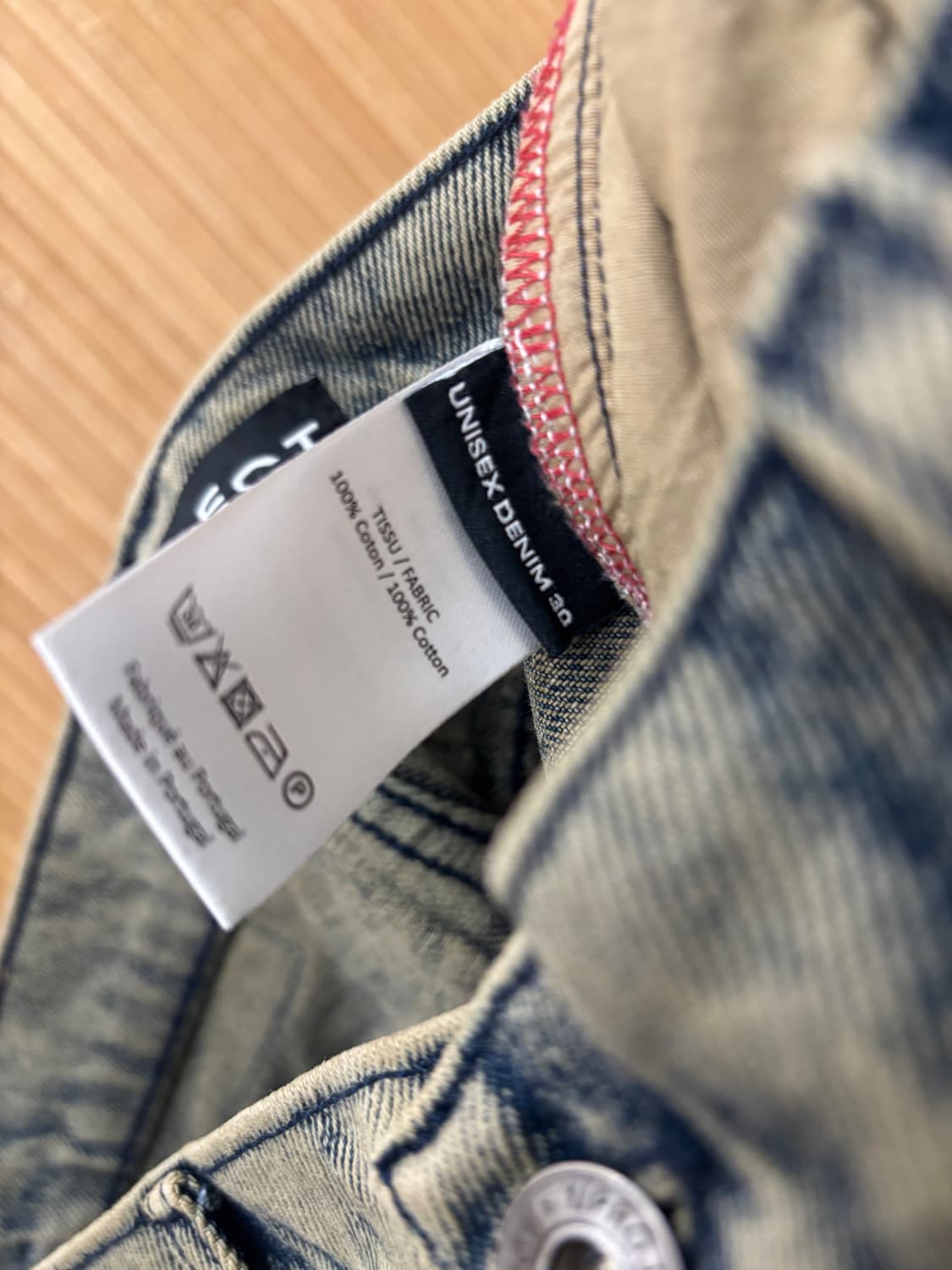 와이프로젝트 웨스턴 데님 팬츠 상품이미지3