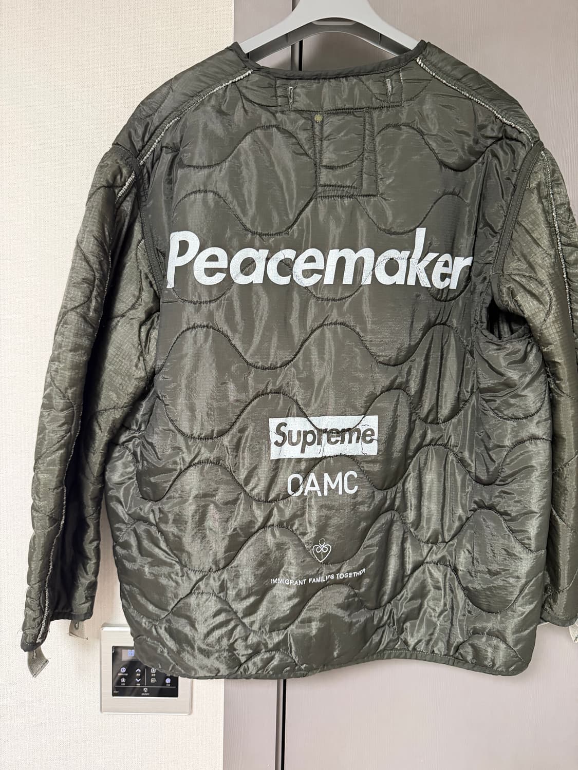 슈프림 x oamc 밀리터리 라이너 자켓 L사이즈 상품이미지5