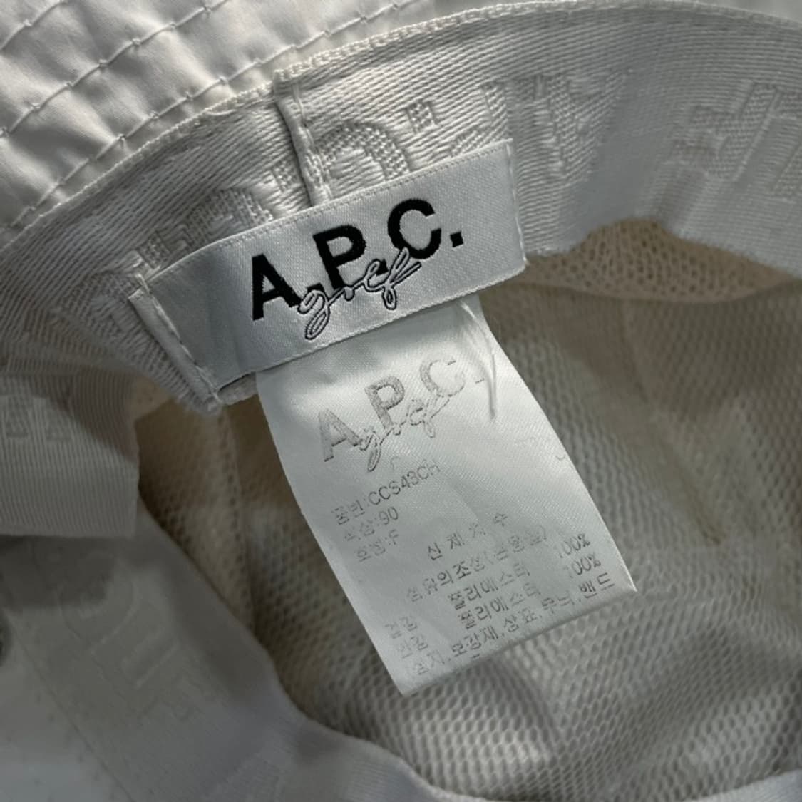 아페쎼 골프 버킷햇 A.P.C 상품이미지4