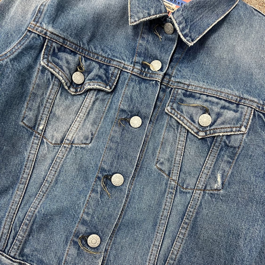  아크네 스튜디오 데님자켓 상품이미지3