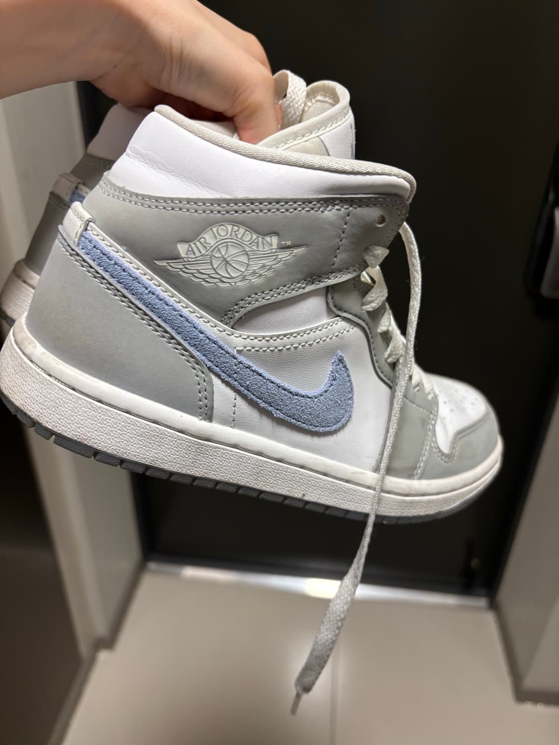 나이키 에어 조던1 하이 그레이 230 상품이미지1