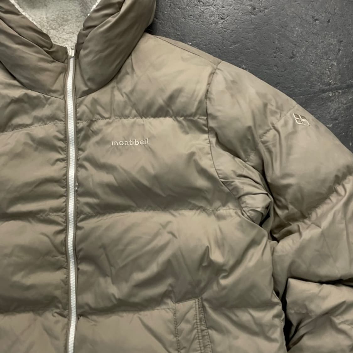 100 몽벨 리버시블 후리스 패딩  상품이미지4
