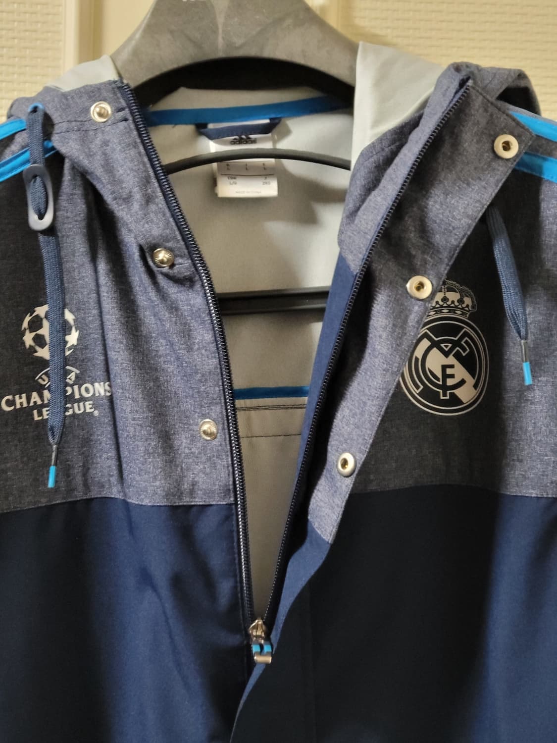 Adidas Tiro UCL 아디다스 티로 레알 마드리드 정품 레인 자켓 상품이미지7