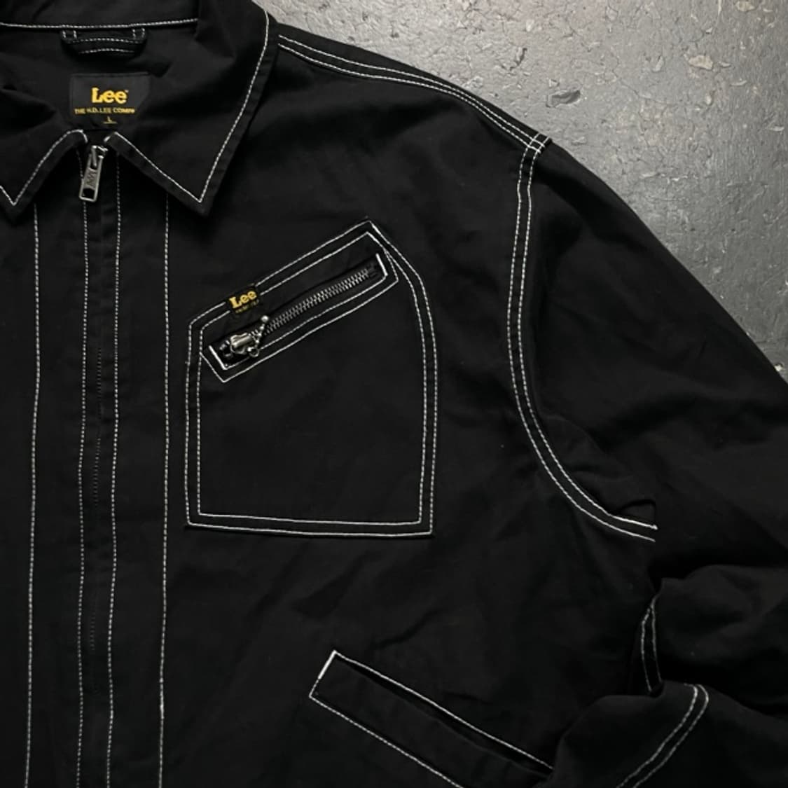 100 LEE 91B 스티치 자켓  상품이미지2