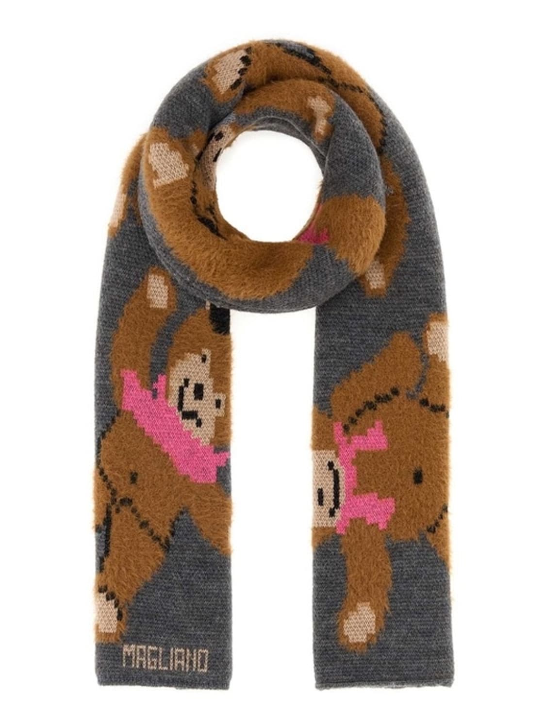 마리아노 25fw 테디베어 울 머플러 상품이미지3