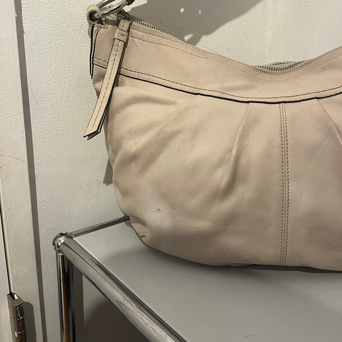 Old Coach vintage shoulder bag (ivory) 상품이미지4