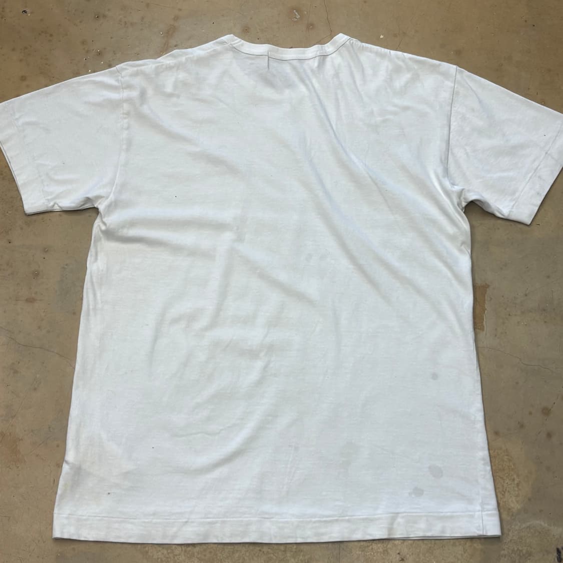 🫶🏻꼼데가르송 Black 하트 와펜 White 반팔티 🫶🏻 상품이미지3