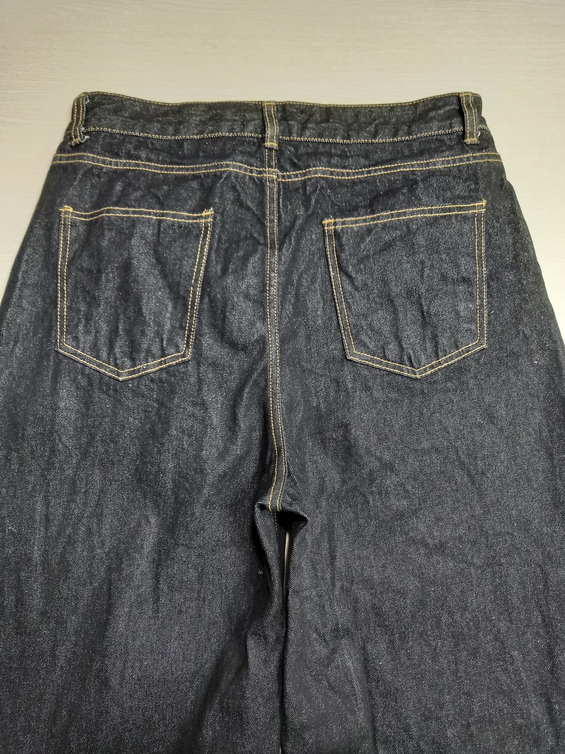 32 BY THE STAR Kor 생지 벌룬데님 블랙 32-383 상품이미지4