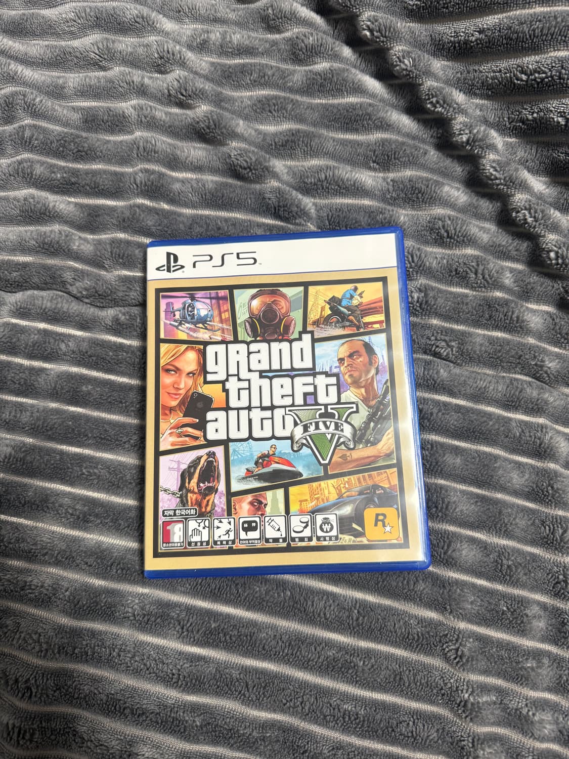 플레이스테이션5 gta5 타이틀 씨디 상품이미지1