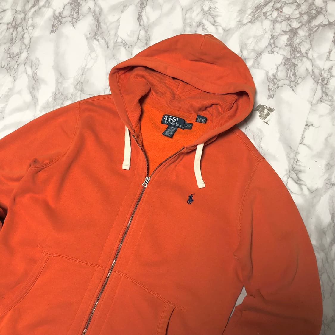 폴로 랄프로렌 후드 집업 자켓 써멀 오렌지 상품이미지2
