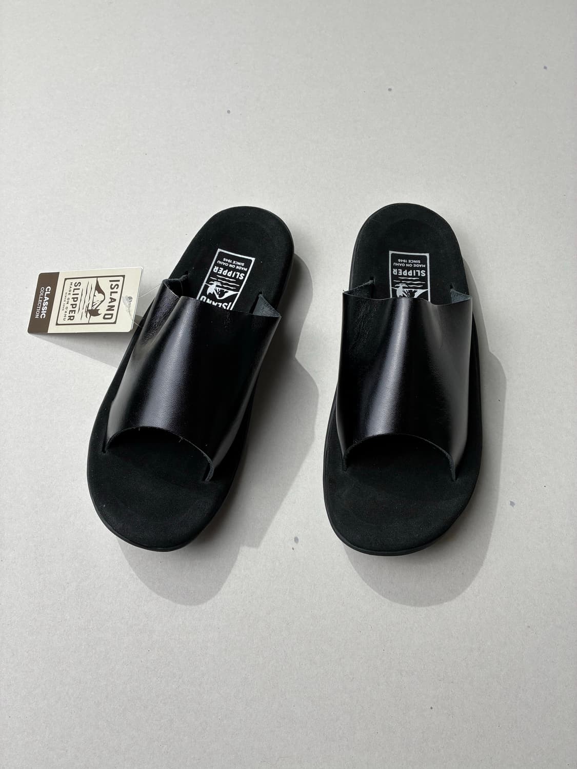 아일랜드슬리퍼 PBS705 슬라이드 스웨이드 레더 9사이즈 상품이미지1