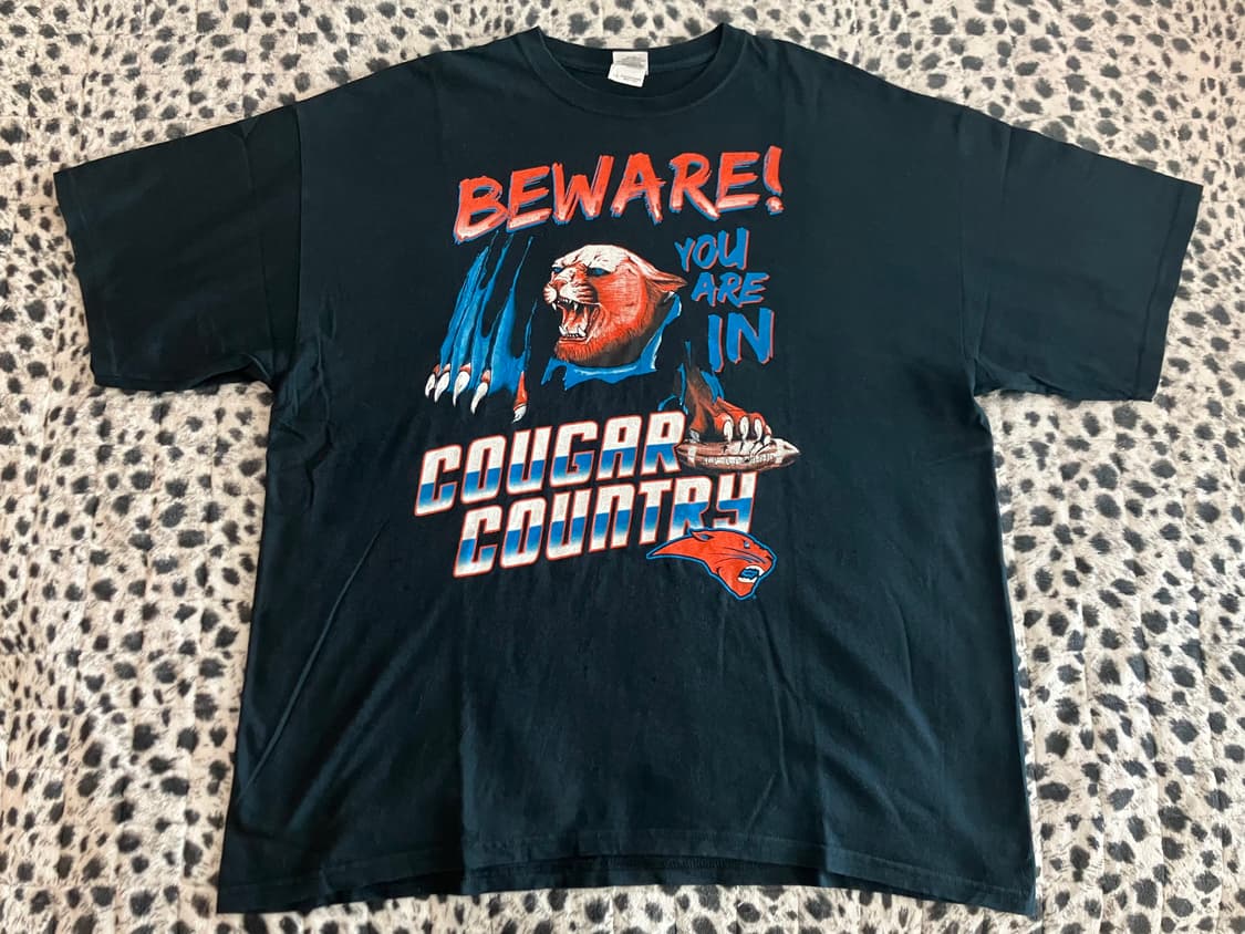 길단 GILDAN Cougars NFL 티셔츠 2XL XXL 구제 빈티지 상품이미지1