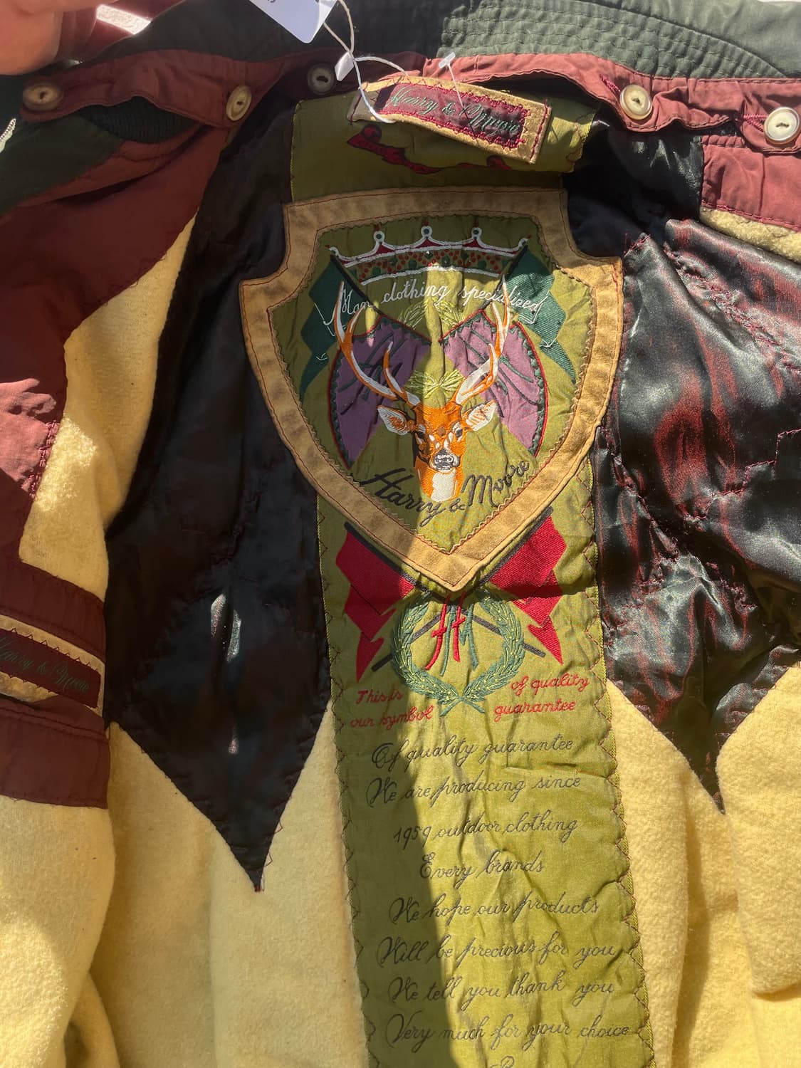 빈티지 올리브 봄버자켓 (카라 탈부착가능) 상품이미지10