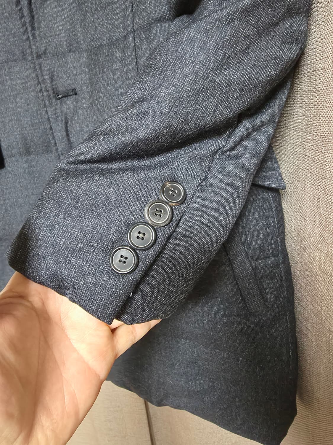 지이크캐시미억ㅜ스패딩자켓 100~105 상품이미지2