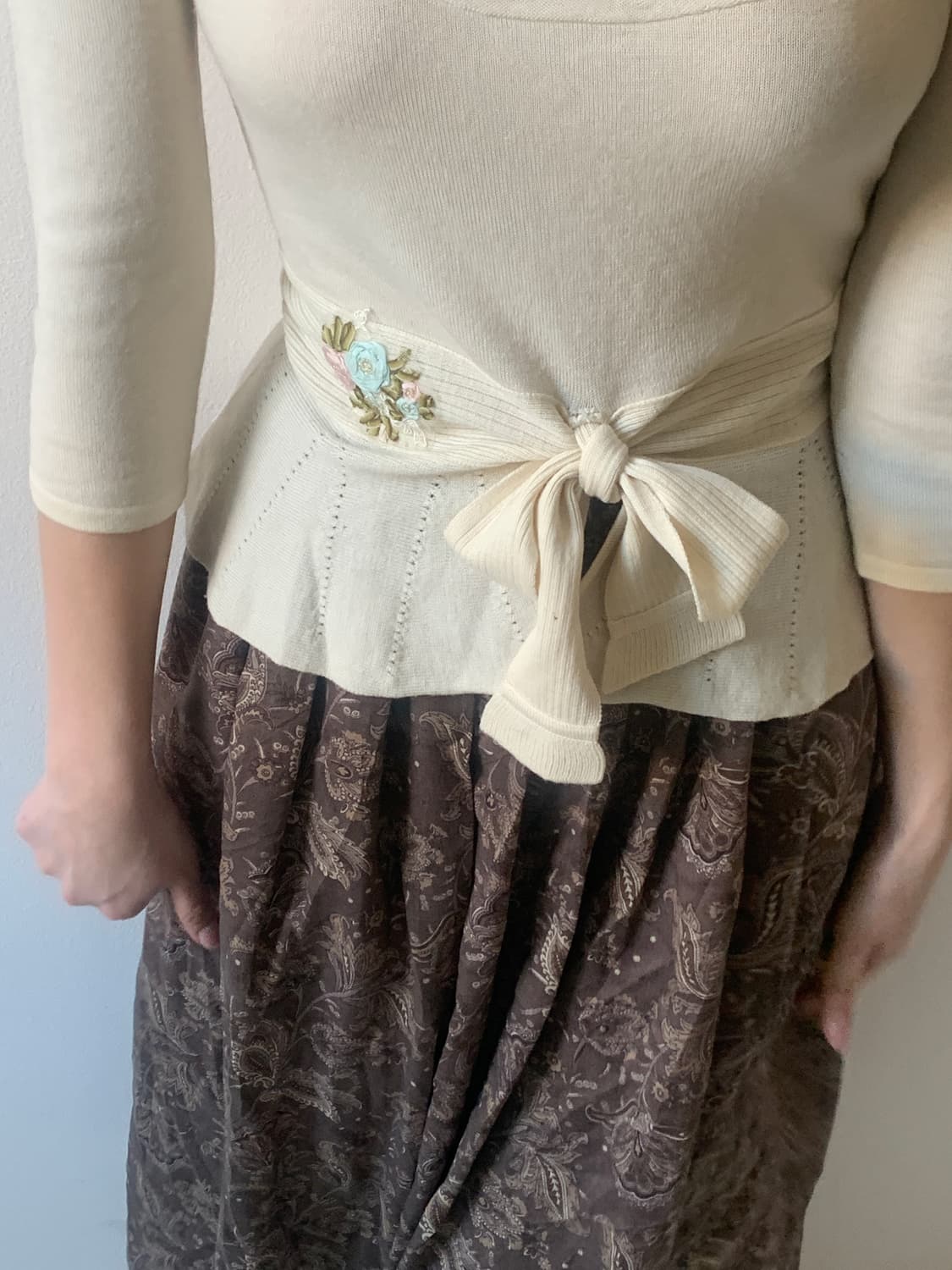 Flower pattern skirt 상품이미지7