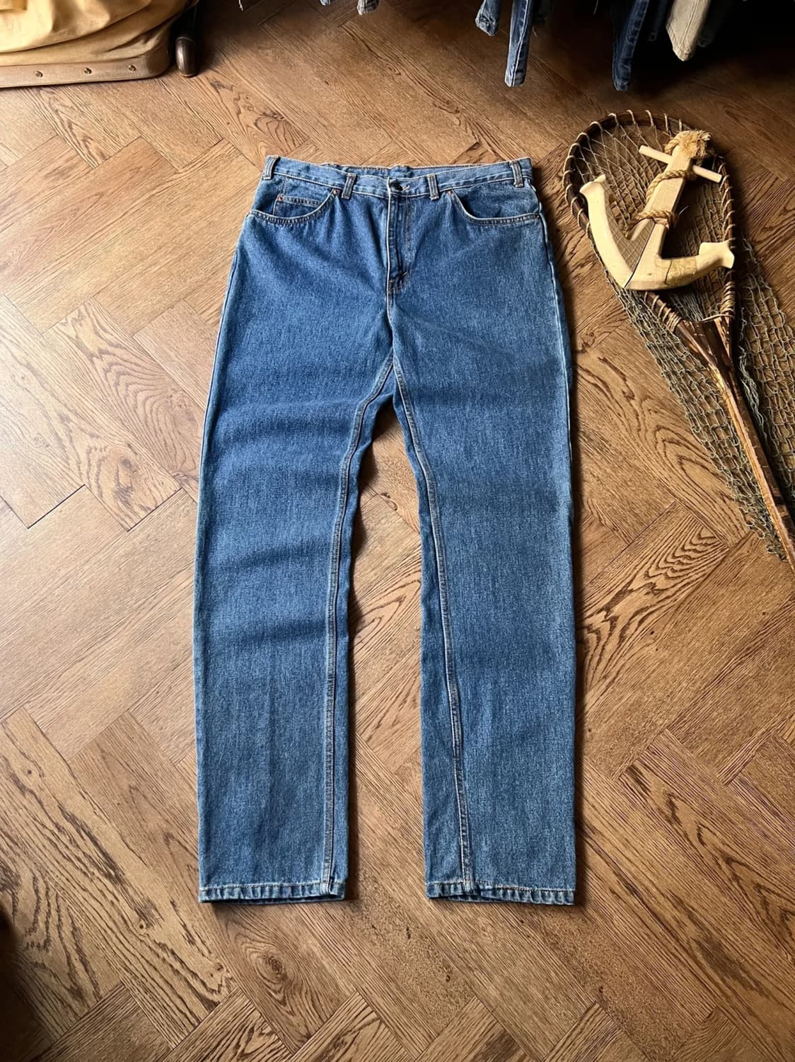 [36]리바이스 오렌지탭 스트레이트 데님 팬츠 상품이미지1