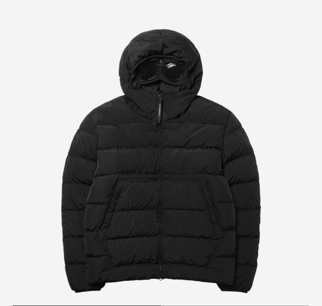 C.P. 컴퍼니 크롬-R 고글 다운 자켓 블랙 24FW -xl 상품이미지1