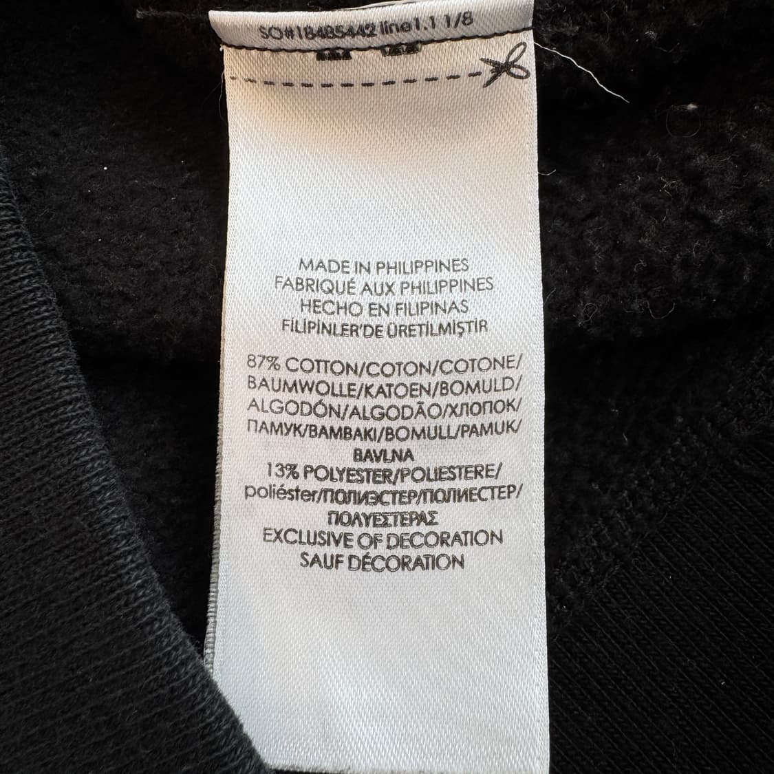 폴로 신형 아치로고 후드티 블랙 상품이미지5