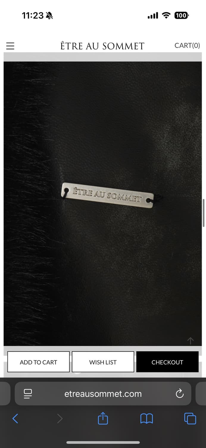 에트오소메 무스탕 퍼 점퍼 상품이미지4