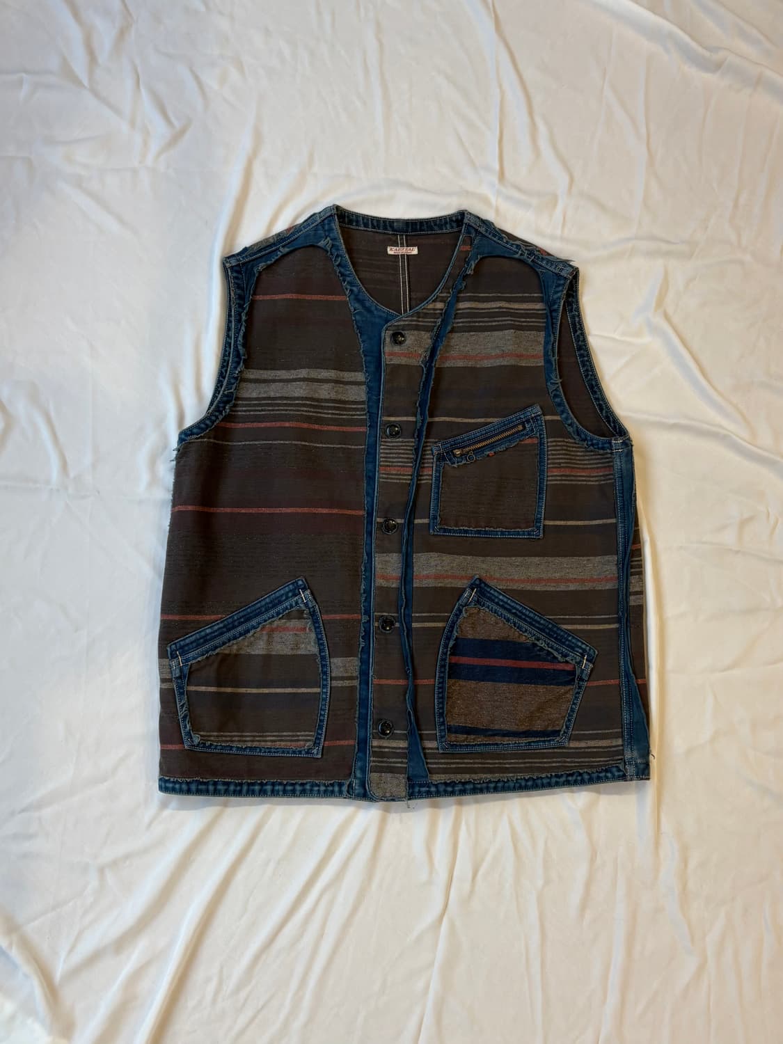 Kapital Kountry 패치워크 베스트 상품이미지2