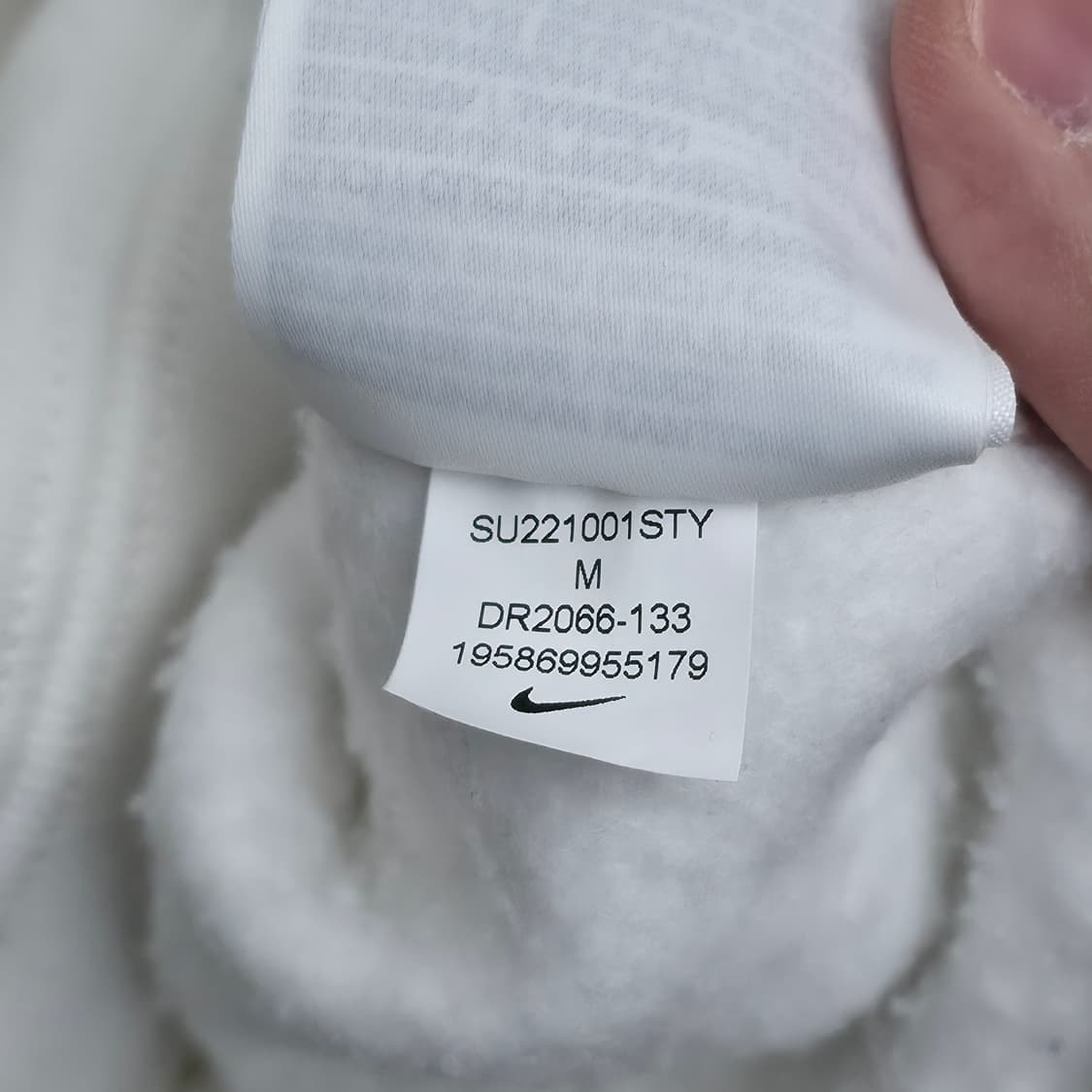 [M] 나이키 x 자크뮈스 NRG 플리스 후드 화이트 상품이미지8