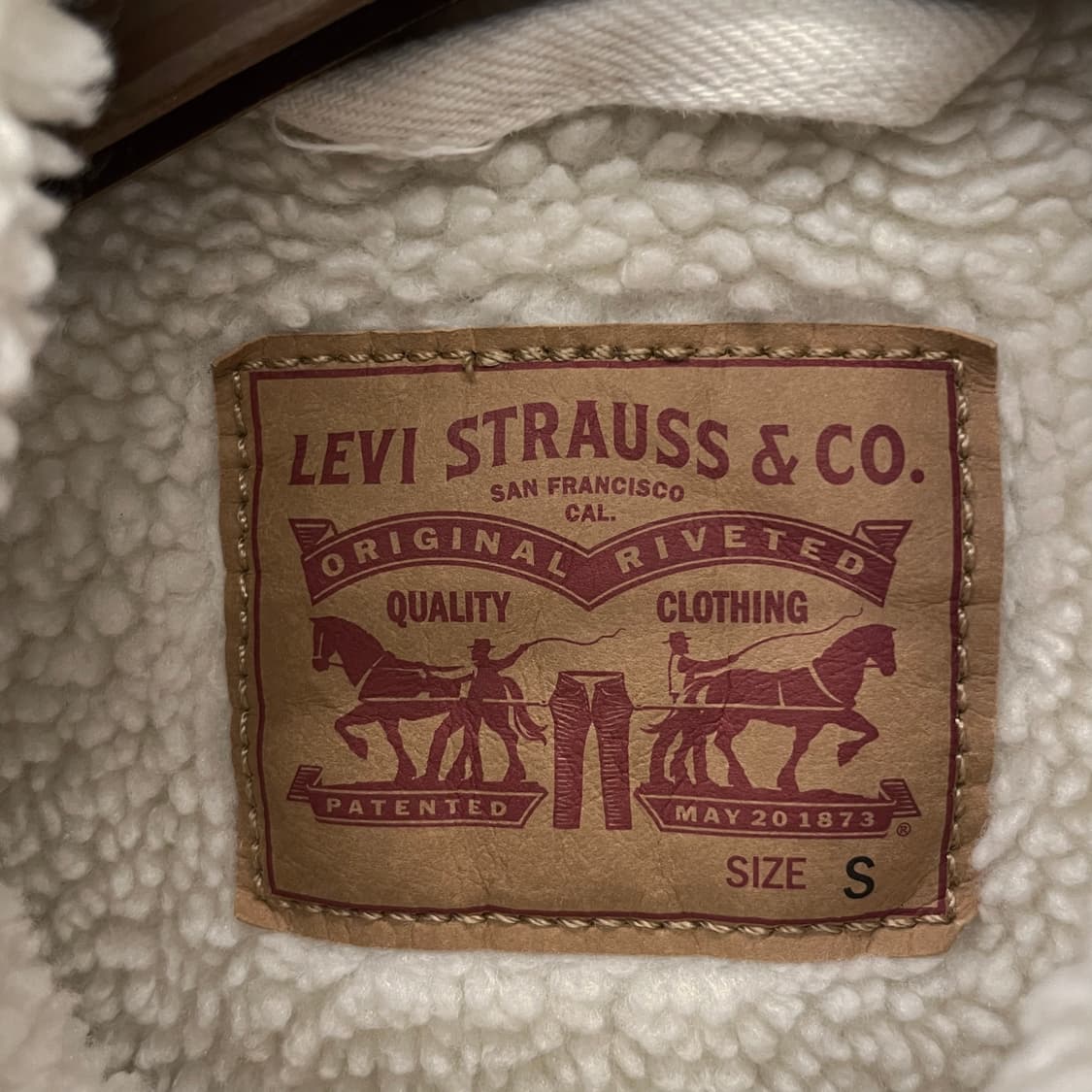 리바이스 타입 3 쉐르파 화이트 데님 트러커 자켓 상품이미지7