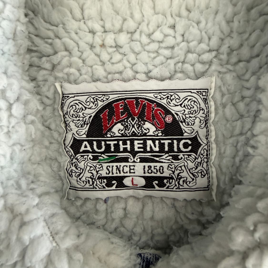 (L)90s 리비이스 Levis 쉐르파 데님자켓(made in usa) 상품이미지2