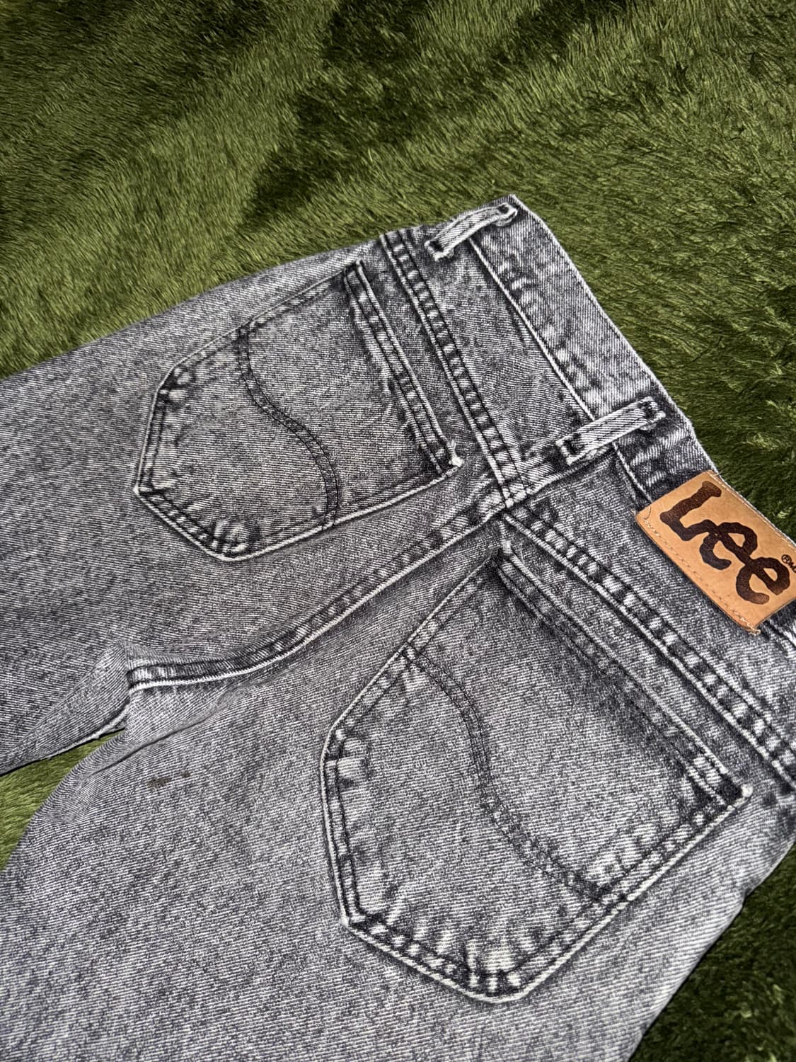 [27] 90s LEE 리 MADE IN USA 스톤 워시 데님 팬츠 상품이미지8