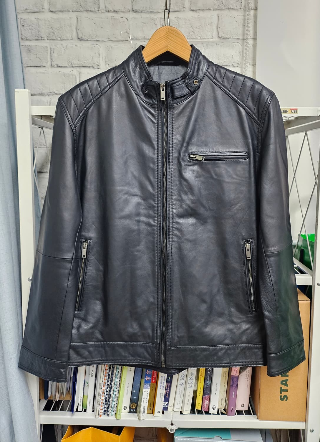 워모 20FW 남성 양가죽자켓 100 라이더 바이크자켓 XD44 상품이미지1