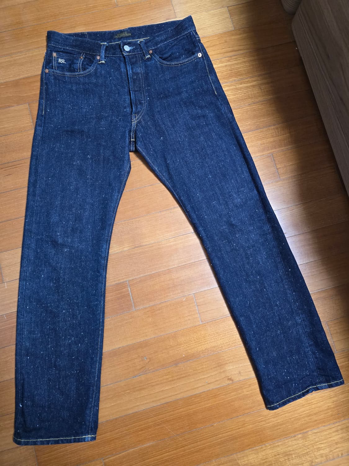 rrl 리미티드 에디션 스트레이트 레그 핏 인디고 리지드 데님 31/30 상품이미지1
