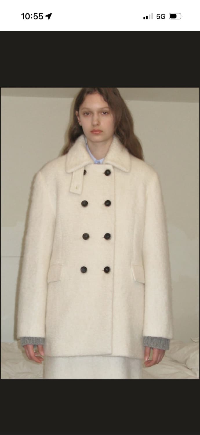 시눈 하프코트 새상품 상품이미지1