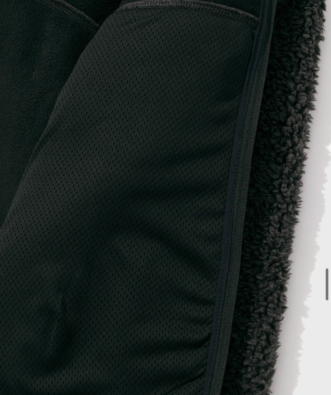 아웃스탠딩 플리스 차콜 새제품 상품이미지3