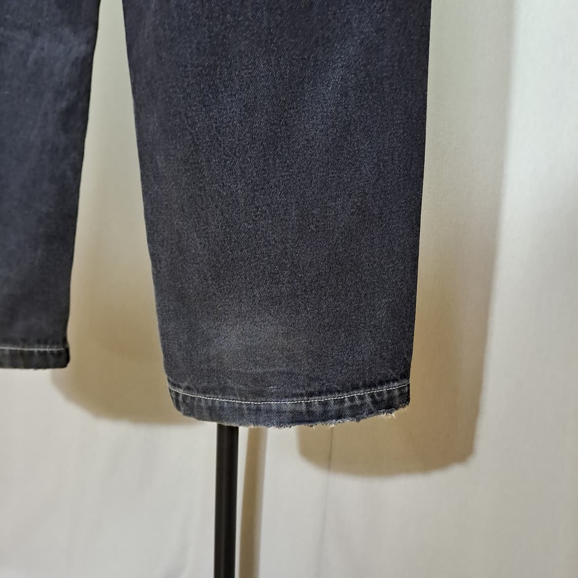 (택포) 칼카니 워시드 그레이 레드 카펜터 데님팬츠 34 B618 상품이미지7