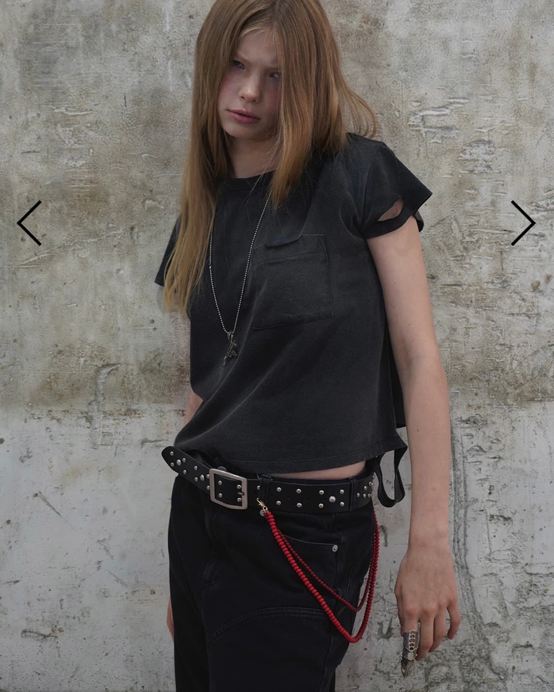 데어드 STAIN BURN T-SHIRT 상품이미지1