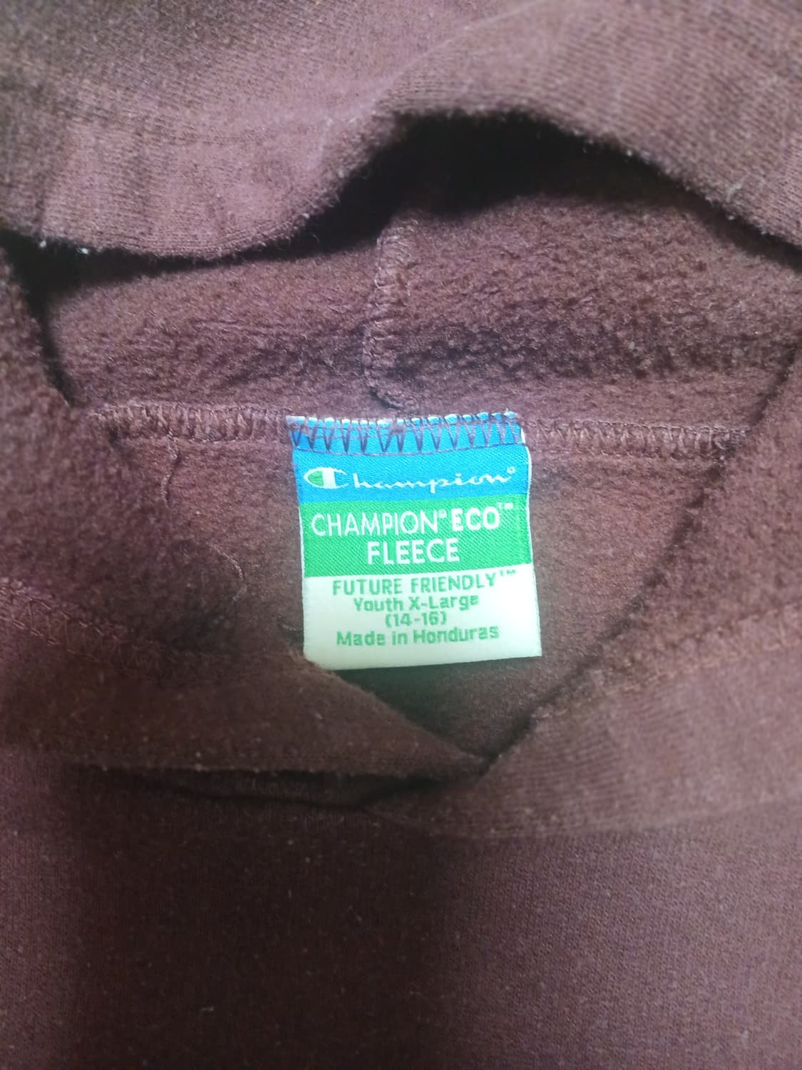 챔피온 하버드 후드티 버건지  상품이미지5