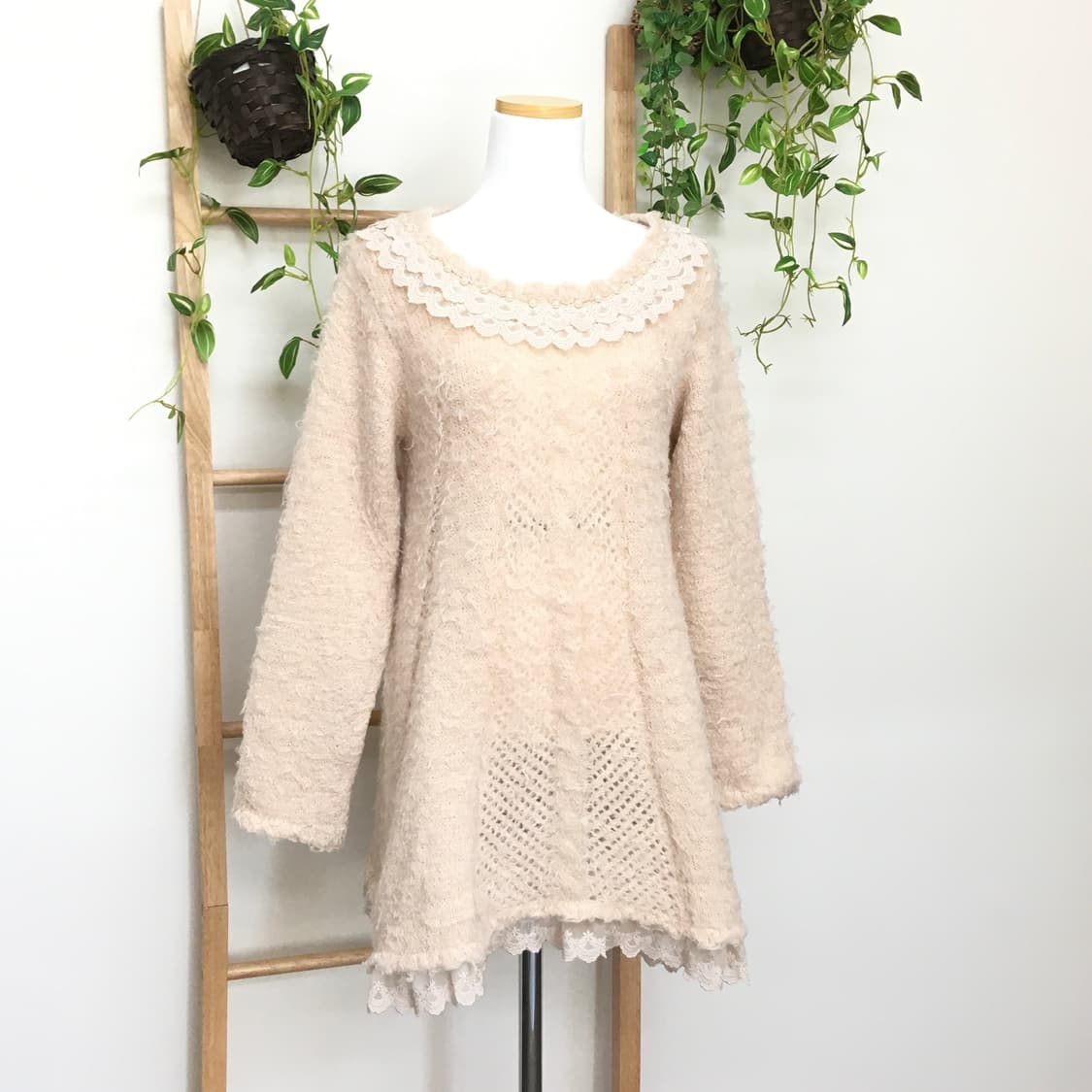 AXES FEMME 엑시즈팜/ 니트원피스 갸루원피스 히메갸루 라떼갸루 상품이미지5