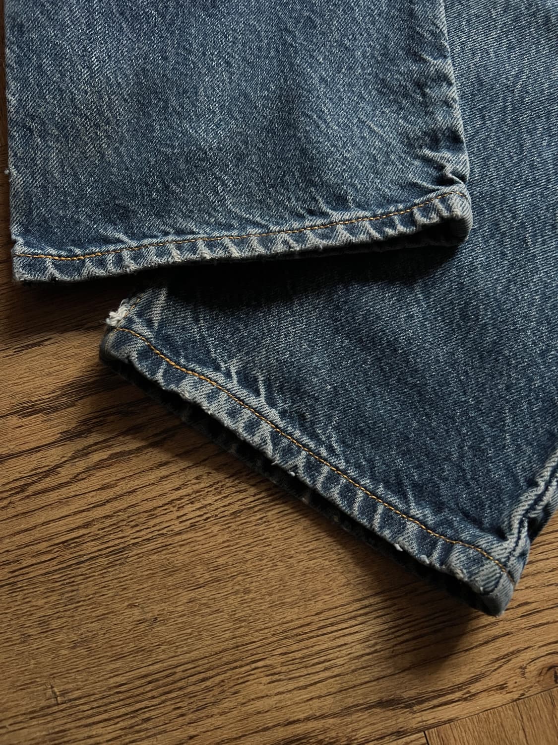 [34]00's 리바이스 USA 505 빈티지 워싱 데님 팬츠 상품이미지5