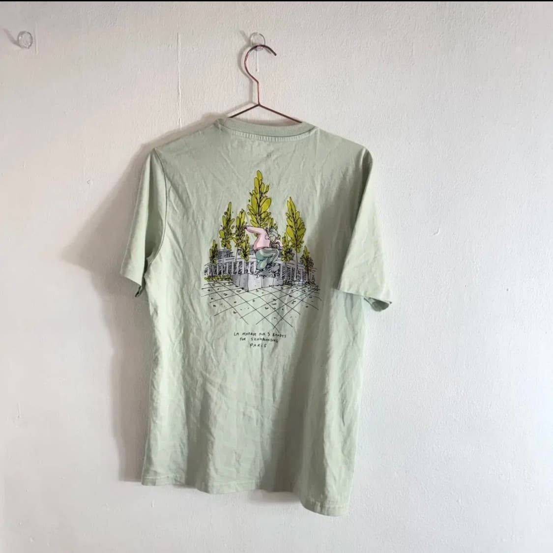 아디다스 오리지널스 민트 스몰 로고 티셔츠 (s) 상품이미지3