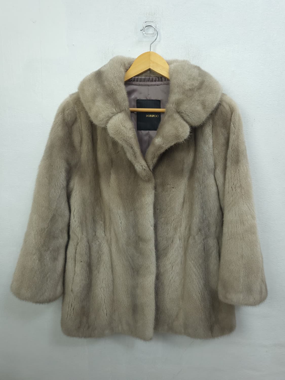 DONGWOO 천연밍크 코트 90-95 새제품급 상품이미지1