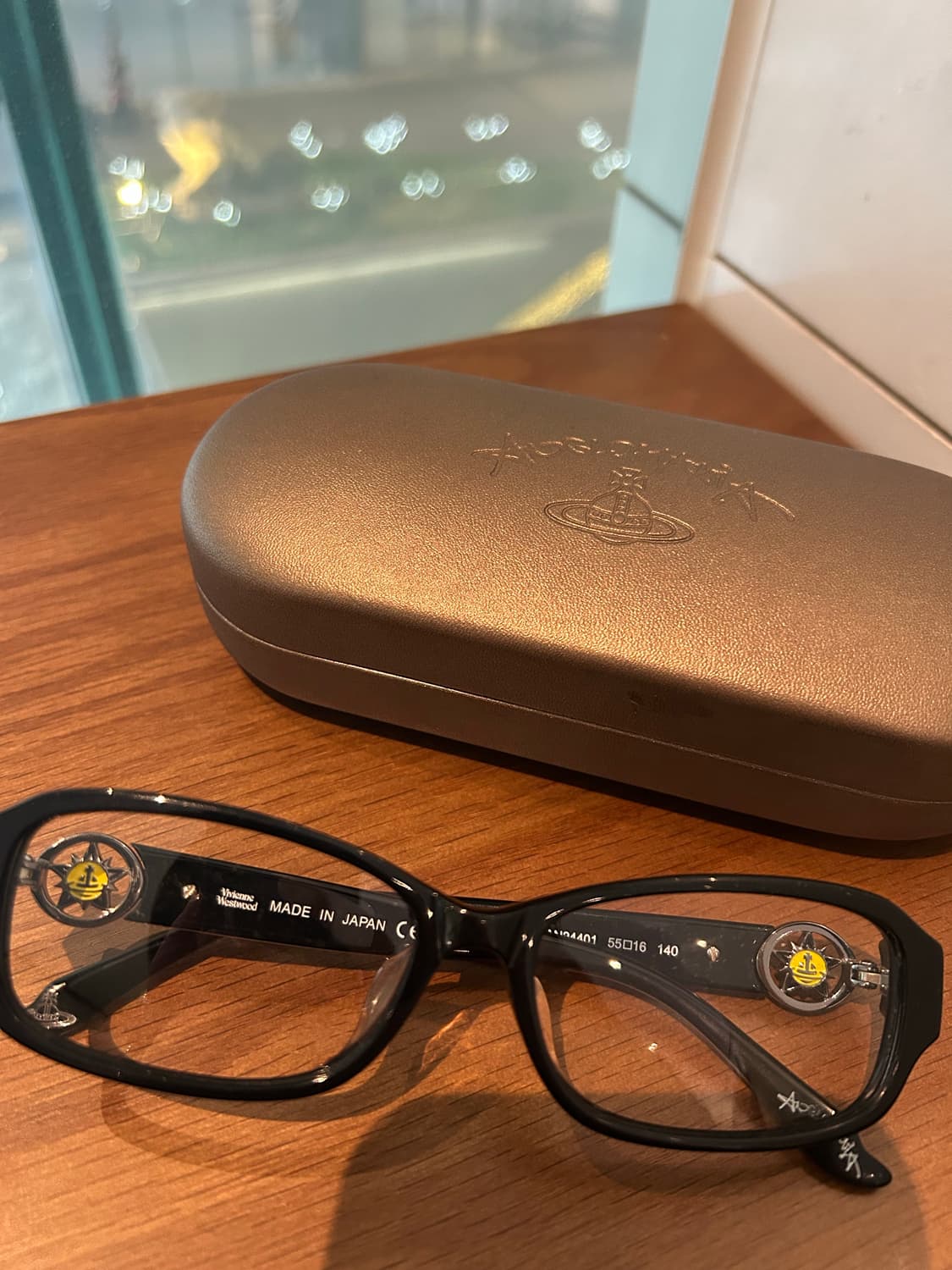 비비안웨스트우드 블랙 안경 상품이미지2