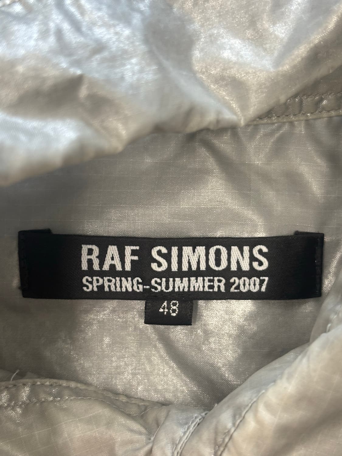 라프시몬스(Raf Simons)의 2007년 아카이브 반팔 셔츠 상품이미지2